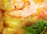 Thai Omelet with minced shrimp recipe