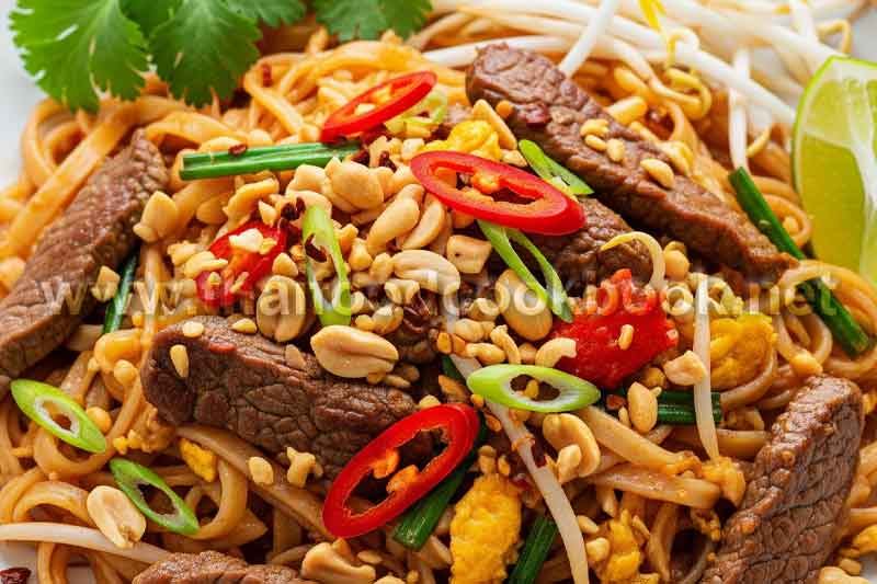 Beef Pad Thai Noodles Made Simple