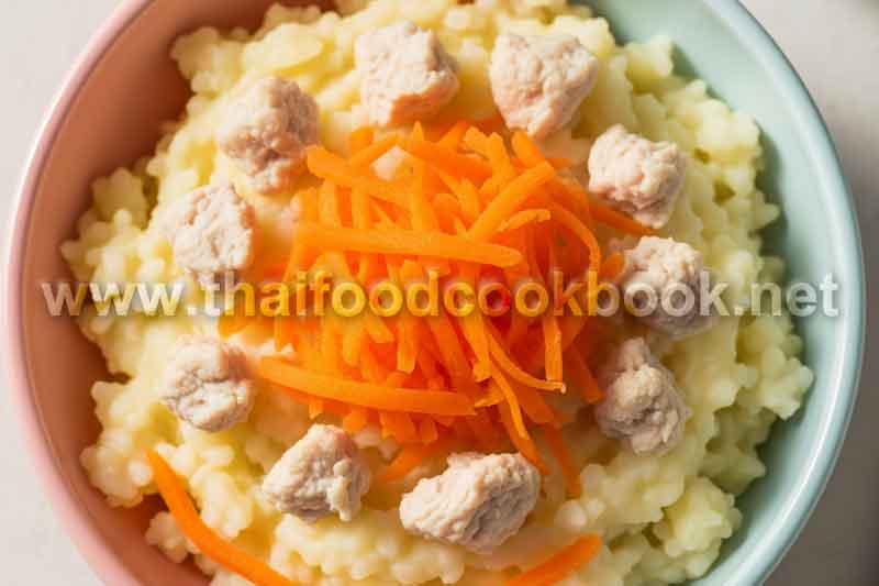เมนูอาหารเด็ก 8 เดือนที่ช่วยฝึกกลืนและพัฒนาการกิน