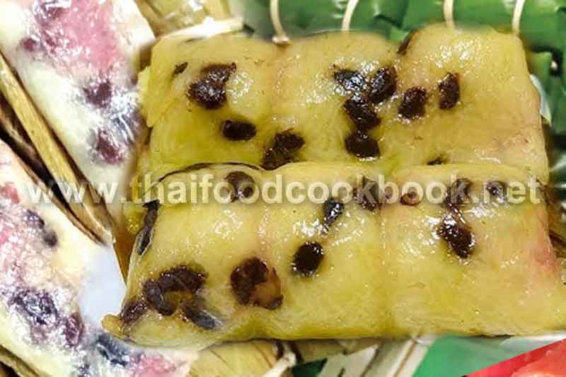 Vegan-Thai-Dessert-Recipes-Coconut-Milk-Sticky-Rice-with-Banana