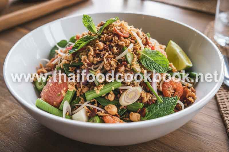 ข้าวยำอีสาน แซ่บไม่แพ้ยำร้านดัง