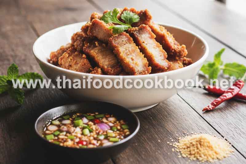 วิธีทำหมูทอดจิ้มแจ่วทำเองแซ่บถึงใจรสแซ่บถึงใจทำง่ายๆ