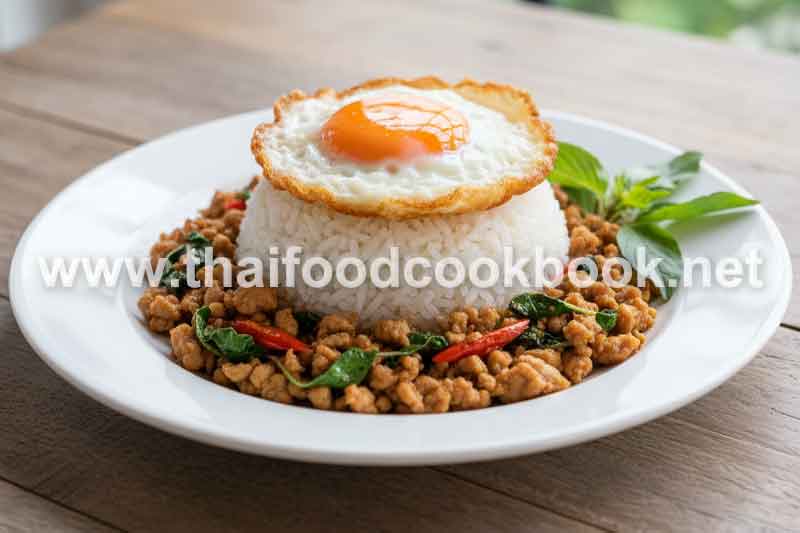 Authentic Thai Basil Chicken with Fried Egg – Cook Like a Street Food Pro