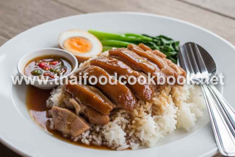 Braised Pork Leg on Rice (Khao Kha Moo)