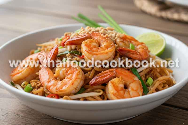 Pad Thai with Shrimp (Pad Thai Goong Sod)