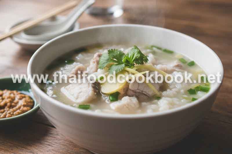 Rice Porridge with Fish (Khao Tom Pla)