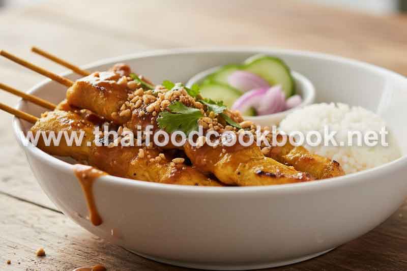 Thai Chicken Satay with Peanut Sauce – Authentic Recipe