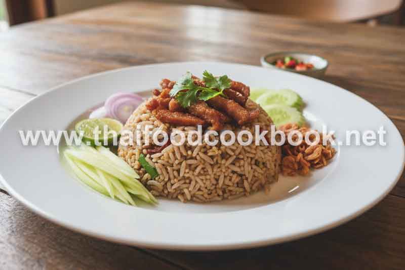 ข้าวคลุกกะปิครบเครื่อง อร่อยในจานเดียว