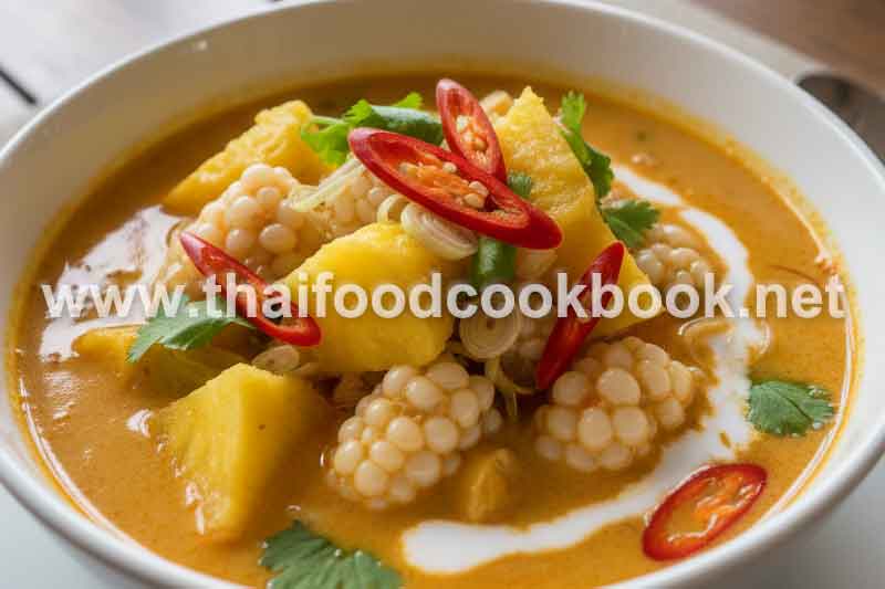 วิธีทำแกงไข่แมงดาสับปะรด รสจัดจ้านแบบใต้แท้